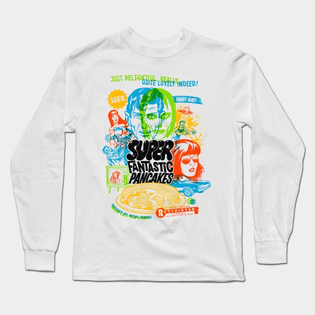 Super Fantastic Pancakes Long Sleeve T-Shirt by GiMETZCO!